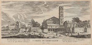 S. Croce in Gierusalem door Israël Silvestre