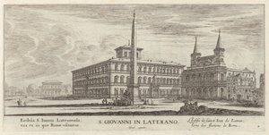 S. Giovanni in Laterano door Israël Silvestre