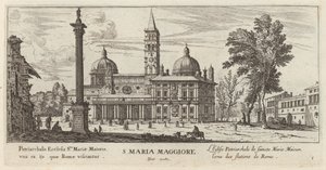 S. Maria Maggiore door Israël Silvestre
