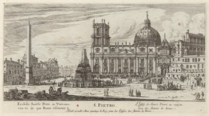 S. Pietro door Israël Silvestre