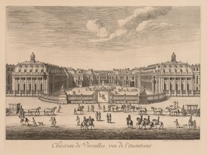 Vue du Château de Versailles, vu de l