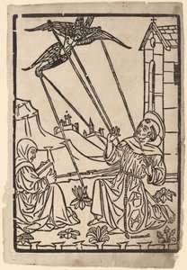 Heilige Franciscus ontvangt de Stigmata