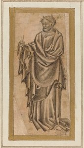 Staande Apostel door Italian 15th Century