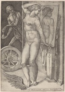 Allegorie van de IJdelheid (De Dood Verrast een Vrouw)