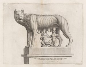 Capitolijnse Wolf met Romulus en Remus