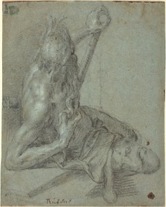 Riviergod door Italian 17th Century