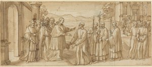De Ontmoeting van San Carlo Borromeo en San Filippo Neri