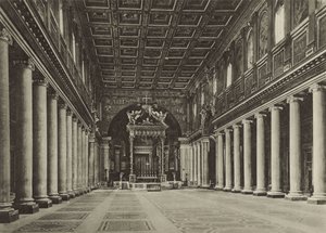 Basiliek van Santa Maria Maggiore, Binnenkant