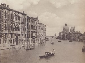 Canal Grande en Chiesa Della Salute door Italian Photographer