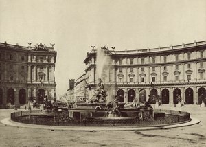Exedra of Termini Plein door Italian Photographer
