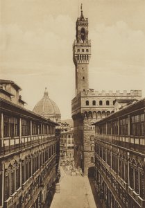 Florence: Portici degli Uffizi, costruiti su disegno di Vasari door Italian Photographer