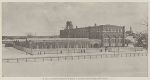 Het nieuwe grote laboratorium van Edison in Lewellyn Park (Orange, New Jersey) door Italian Photographer
