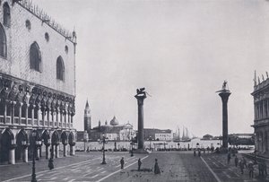 Italië: Venetië, de Piazzetta door Italian Photographer