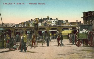 Marina markt, Valletta door Italian Photographer