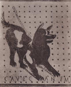 Mosaico, Cave Canem, Mozaïek, Cave Canem door Italian Photographer