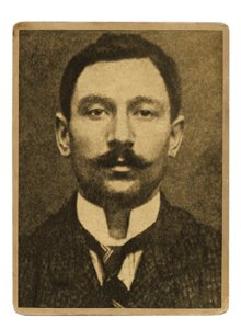 Mugshot van Vincenzo Peruggia, Italiaanse schilder die de Mona Lisa stal uit het Louvre op 21 augustus door Italian Photographer