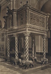Napels: Ravello, Duomo, Pulpito door Italian Photographer