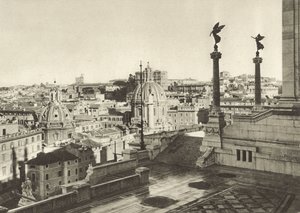 Panorama vanaf het Monument voor Victor Emanuel