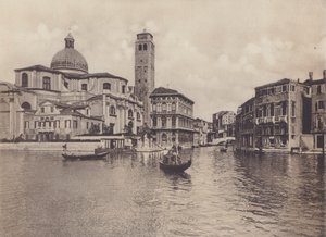 Rio Cannareggio en Palazzo Labia