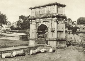 Forum Romanum, Boog van Titus door Italian Photographer