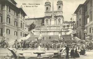 Rome, Italië, Piazza Di Spagna