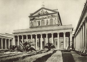 Sint-Paulusbasiliek, Voorgevel door Italian Photographer
