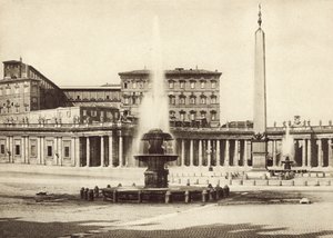 S. Petersplein en Vaticaans Paleis door Italian Photographer