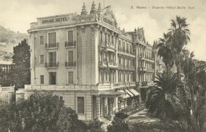San Remo, Italië, Grand Hotel Belle Vue door Italian Photographer
