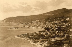 San Remo, Panorama vanaf Poggio door Italian Photographer