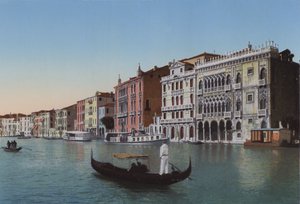 Venetië, Canal Grande, Palazzo Ca d