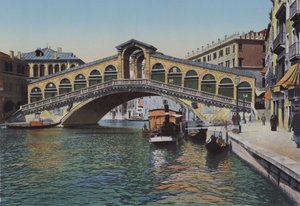 Venetië, Ponte di Rialto door Italian Photographer