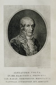 Alessandro Giuseppe Antonio Anastasio Volta (1745-1827), uit L