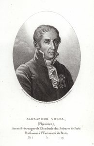 Alexander Volta door Italian School