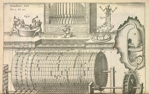Een orgel door Italian School