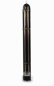 Barometer (kwikbuis) door Evangelista Torricelli (1608 - 1647). Museum voor Wetenschap en Technologie. Milaan door Italian School