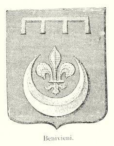 Benivieni (gravure) door Italian School