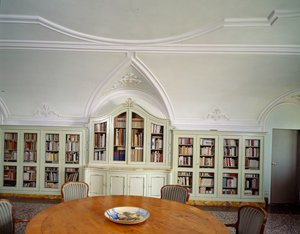 Biblioteca Fabroniana, Villa di Celle, c.1700 door Italian School