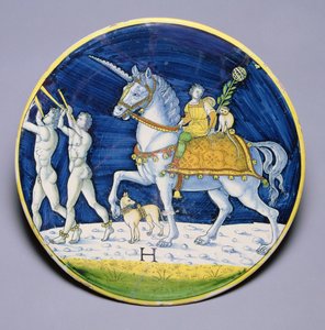 C.86-1927 Schotel met afbeelding van Caesar