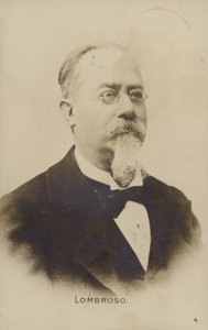 Cesare Lombroso (1835-1909), Italiaanse arts en criminoloog door Italian School