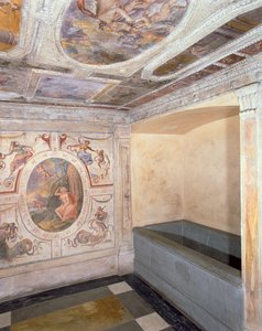 Badkamer van Cosimo I de Medicis (1519-74) door Italian School