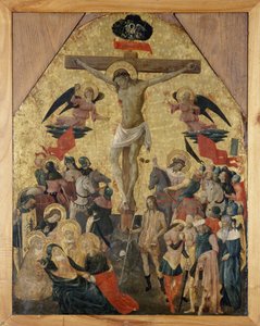 Kruisiging van Christus door Italian School