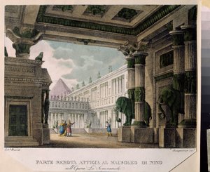 Decor voor de opera 
