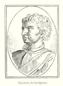 Desiderio da Settignano (gravure) door Italian School
