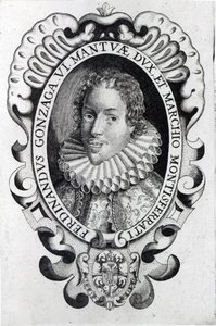 Ferdinando Gonzaga, Hertog van Mantua (gravure)