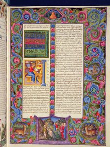 Fol.149r Tweede Evangelie van Marcus, uit de Borso d