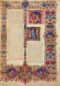 Eerste Boek van Kronieken, uit de Borso d