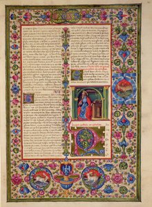 Brief van St. Paulus aan de Efeziërs, uit de Borso d