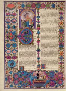 Het Boek Exodus, uit de Borso d