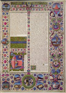 Beginwoorden van Leviticus, uit de Borso d