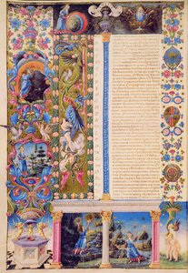 Genesis. Schepping van het Universum, uit de Borso d